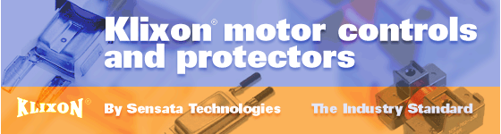 Klixon Motor Controls and Motor Protectors by Sensata Technologies